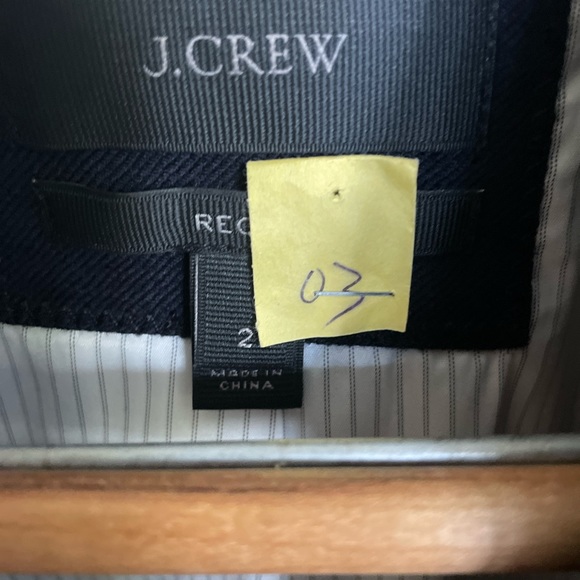 Like new! J. Crew Regent Blazer Blue Wool - Picture 7 of 7